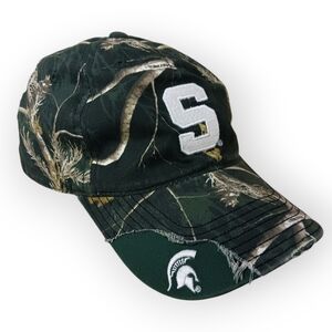 Signatures MSU Spartans Green Realtree Camouflage Cap